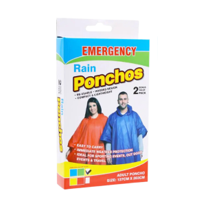Rain Poncho x 2