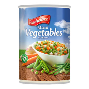 Tins of Vegetables x 10