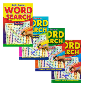 Wordsearch Books x 4