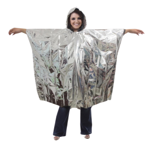 Foil Rain Poncho x 4