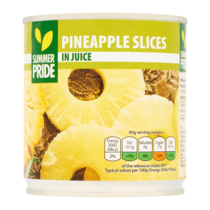 4 x Tinned Pineapples
