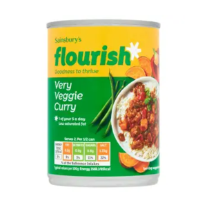 Tinned Meat or Vegetarian Meal (x1)