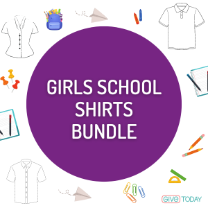 Girls School Shirt & T shirt Bundle