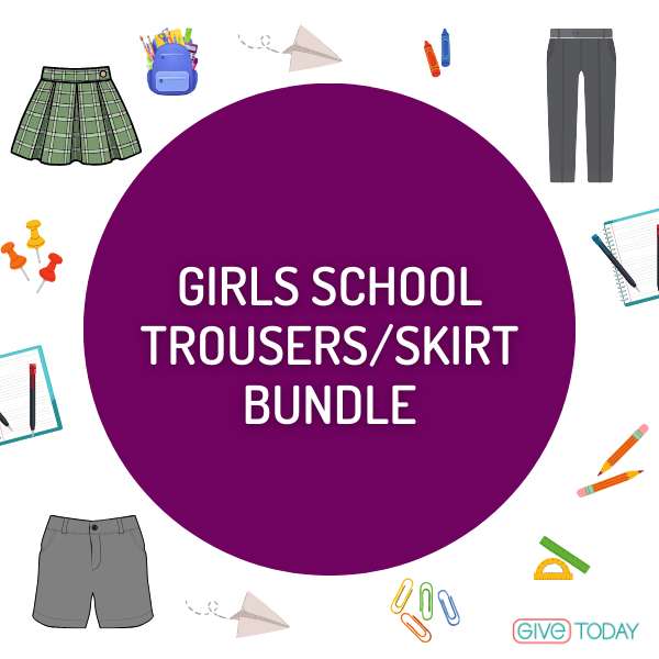 Girls School Skirt & Trousers Bundle