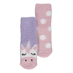 Girls' Fluffy Socks 1.5 - 5 Years Old
