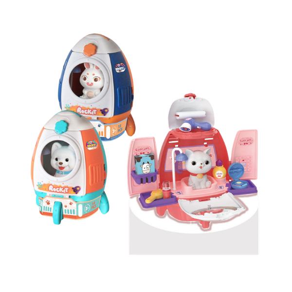 Pet Set Backpack Toy