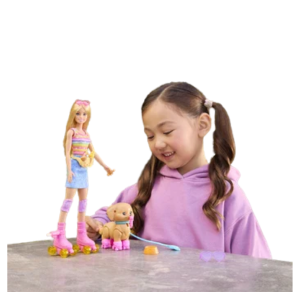 Barbie Pets Skate & Run Set