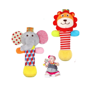 Plush Animal Rattles