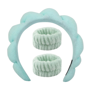 Headband & Wristband Sponge Set