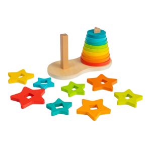 Rainbow Stacking Tower