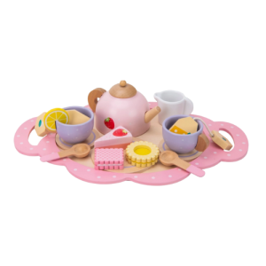 Wooden Tea Set