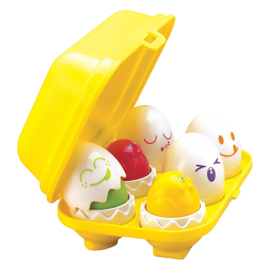Box of Big Eggs with Chicks