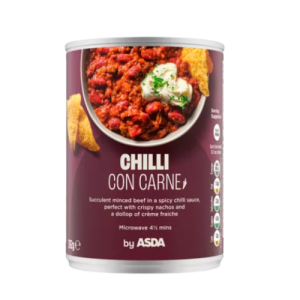 Tinned mains (meat or vegetarian) x 3