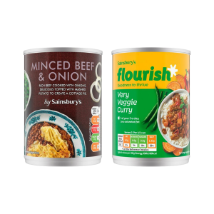 2x Tinned Meat/Veg Meal