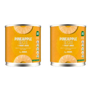2x Tinned fruit
