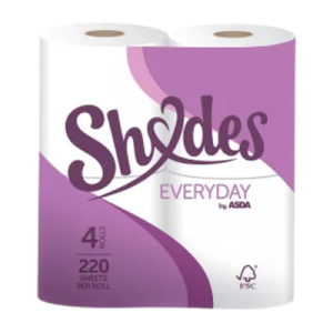 4 Toilet Rolls