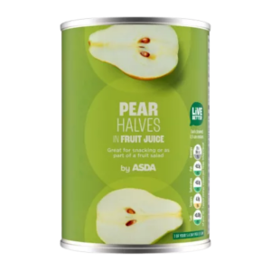 Tinned pears x 2