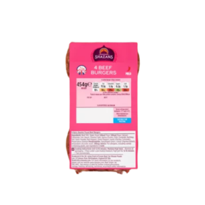 Halal Beef Burgers