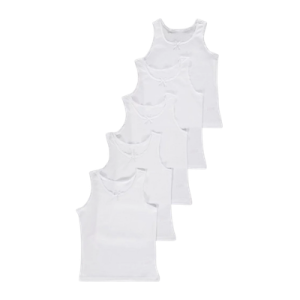 Girls' Vests x 5