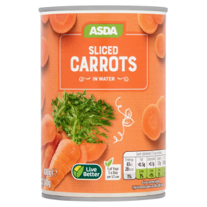Tins of Vegetables x 10